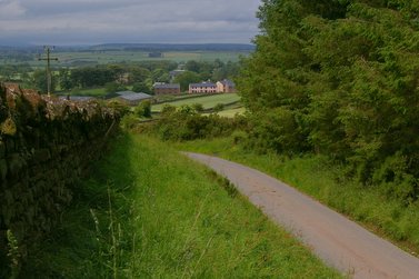 looking towards melmerby from gale hall road